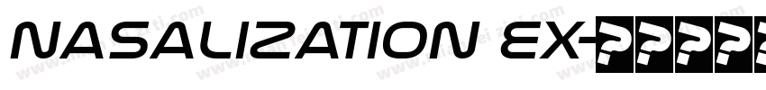 Nasalization Ex字体转换